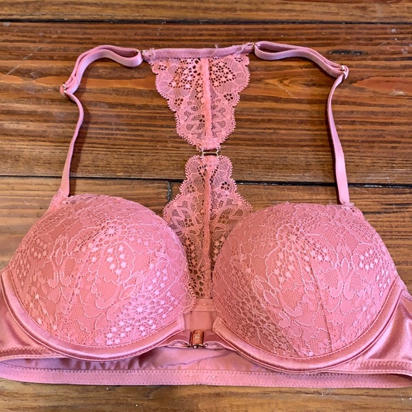 PINK Victoria's Secret Other - Victoria’s Secret PINK lace Fam date push up bra 32B